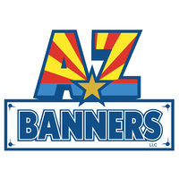 AZ Banners logo, AZ Banners contact details