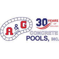 A & G Concrete Pools logo, A & G Concrete Pools contact details