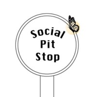 The Social Pitstop logo, The Social Pitstop contact details