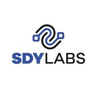 SDY Labs logo, SDY Labs contact details