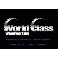 World Class Woodworking logo, World Class Woodworking contact details