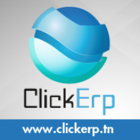 Click Erp logo, Click Erp contact details