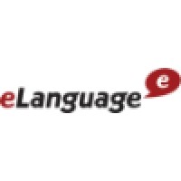 eLanguage, LLC logo, eLanguage, LLC contact details