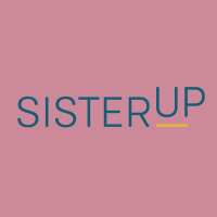 SisterUp logo, SisterUp contact details