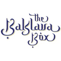 The Baklava Box logo, The Baklava Box contact details