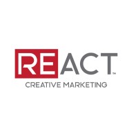 REACT Creative Marketing logo, REACT Creative Marketing contact details