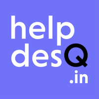 HelpdesQ.in logo, HelpdesQ.in contact details