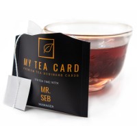 MY TEA CARD logo, MY TEA CARD contact details