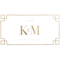 K&M Interiors logo, K&M Interiors contact details