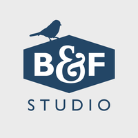 B&F Studio logo, B&F Studio contact details