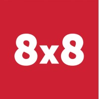 8x8 UK logo, 8x8 UK contact details