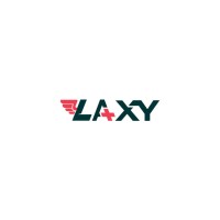 LAXY logo, LAXY contact details