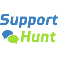 SupportHunt logo, SupportHunt contact details