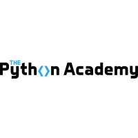 The Python Academy logo, The Python Academy contact details