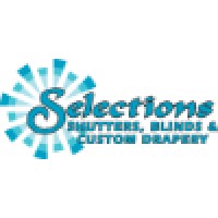 Selections Shutters, Blinds & Custom Drapery Inc logo, Selections Shutters, Blinds & Custom Drapery Inc contact details