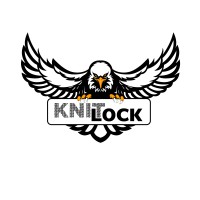 KnitLock logo, KnitLock contact details