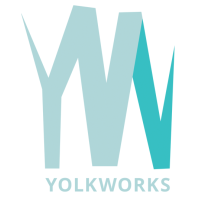 YolkWorks logo, YolkWorks contact details