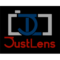 Just Lens logo, Just Lens contact details