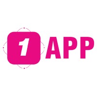 1app logo, 1app contact details