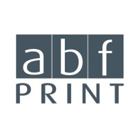 ABF Print logo, ABF Print contact details