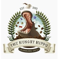 The Hungry Hippo Board Game Cafe logo, The Hungry Hippo Board Game Cafe contact details