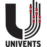 Univents logo, Univents contact details