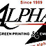 Alpha T's logo, Alpha T's contact details