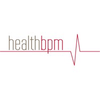 HealthBPM logo, HealthBPM contact details