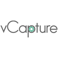 vCapture logo, vCapture contact details