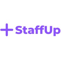 StaffUp logo, StaffUp contact details