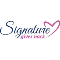 Signature Gives Back logo, Signature Gives Back contact details