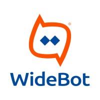 WideBot logo, WideBot contact details