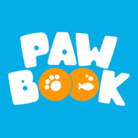 PawBook logo, PawBook contact details