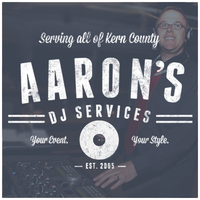 Aaron's DJ Services logo, Aaron's DJ Services contact details