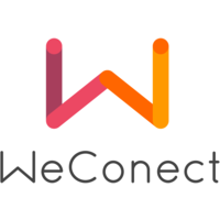 WeConect logo, WeConect contact details