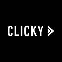 Clicky logo, Clicky contact details