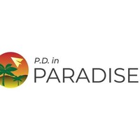 PD in Paradise logo, PD in Paradise contact details