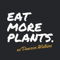 eat more plants. logo, eat more plants. contact details