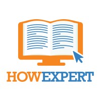 HowExpert logo, HowExpert contact details