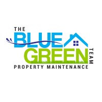 The Blue Green Team logo, The Blue Green Team contact details