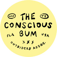 The Conscious Bum logo, The Conscious Bum contact details