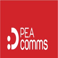 PEAcomms logo, PEAcomms contact details