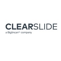 ClearSlide logo, ClearSlide contact details