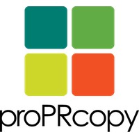 ProPRcopy logo, ProPRcopy contact details