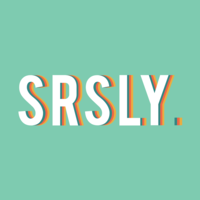 SRSLY. logo, SRSLY. contact details