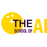 The School of AI logo, The School of AI contact details