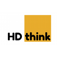 HDthink logo, HDthink contact details