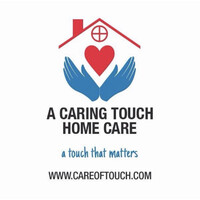 A Caring Touch Home Care logo, A Caring Touch Home Care contact details