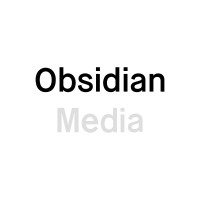 Obsidian Media logo, Obsidian Media contact details