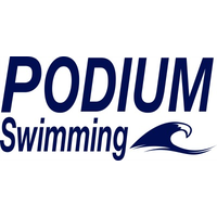 Podium Swimming logo, Podium Swimming contact details